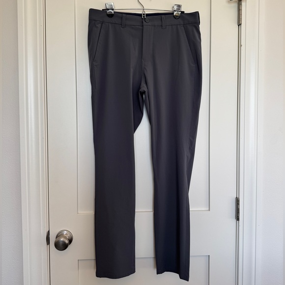 Mizzen+Main Helmsman Chino Pant - Charcoal 32 x 30 - Picture 3 of 7